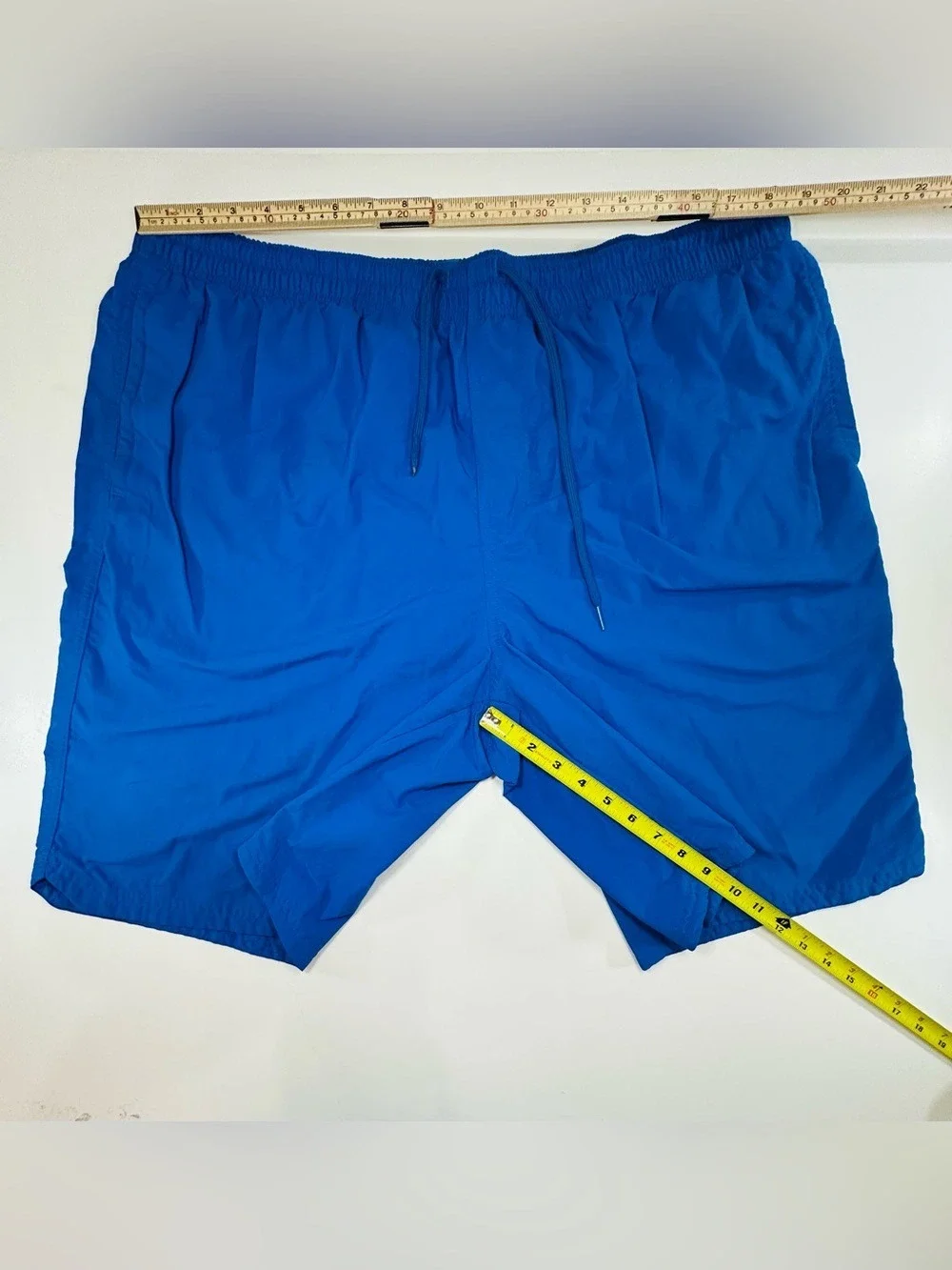 Columbia XXL Blue Swimsuit Board Short Mesh Lined Drawstring Beach Pool Vacation